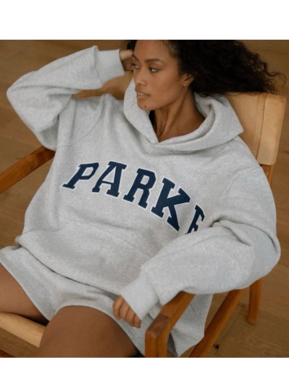 PARKE OG Varsity Hoodie Sweatshirt S/M